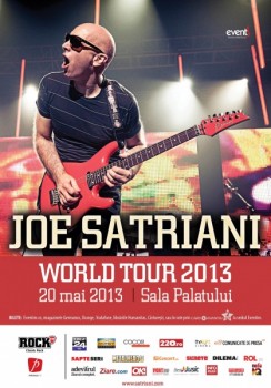 Joe Satriani: inca o categorie de bilete, epuizata!